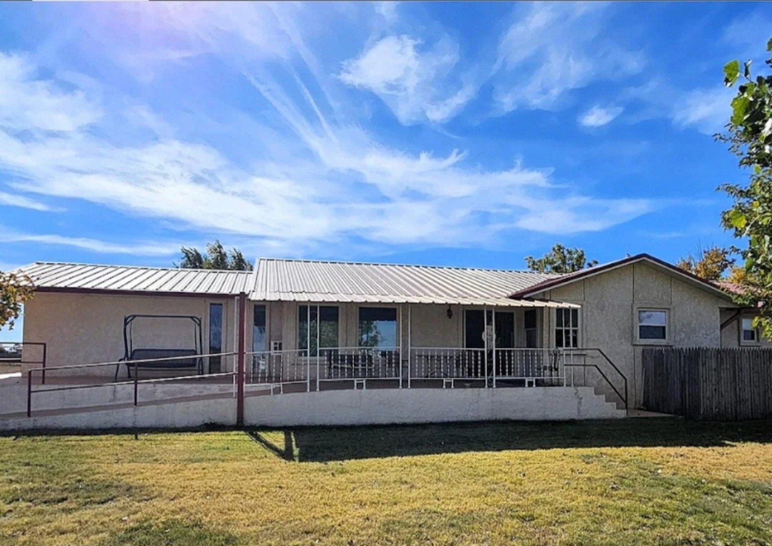 Exterior of the home